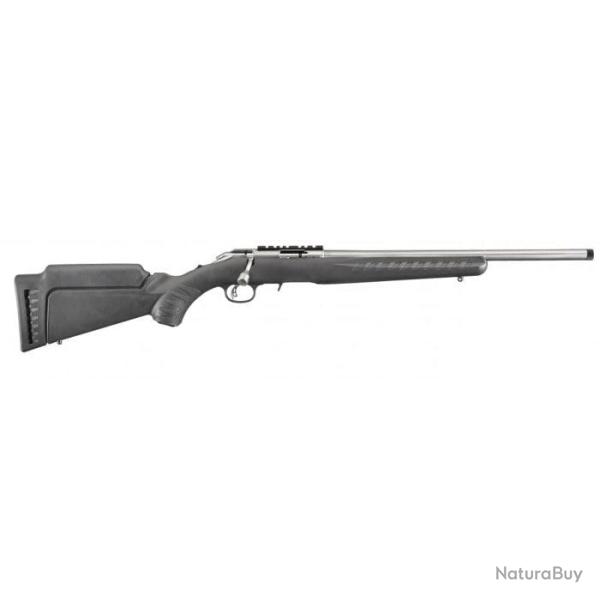 Carabine Ruger American Rimfire noire Canon inox - Cal. 22 LR - 22 LR / 46 cm