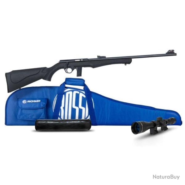 Pack Carabine Rossi 8122 / Lunette 4x32 - Cal. 22 LR - 22 LR / 53 cm