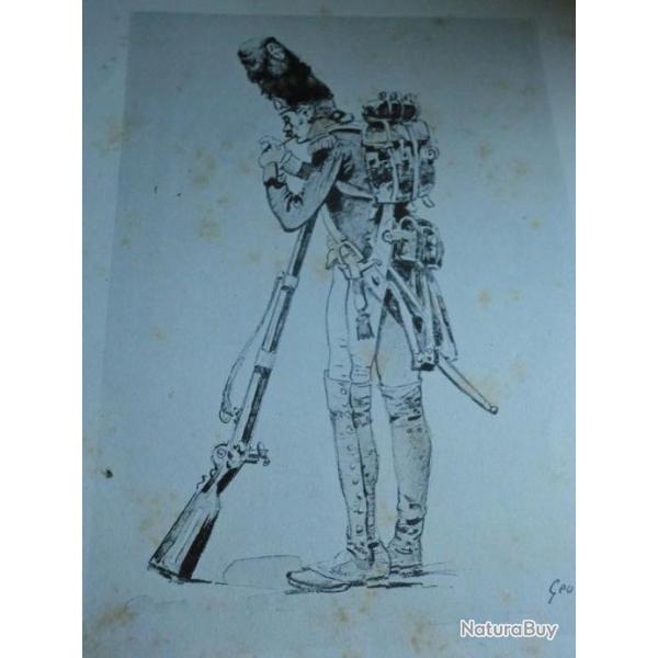 PLANCHE  GEO WEISS  / GRENADIER DE L EMPIRE