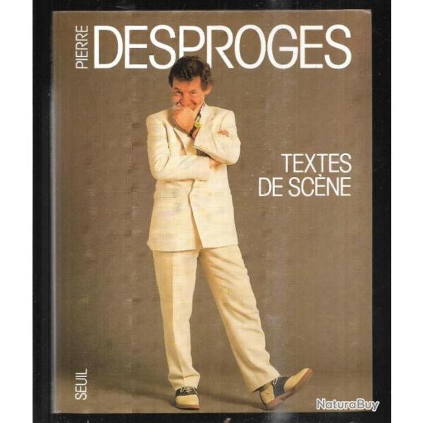 textes de scne pierre desproges