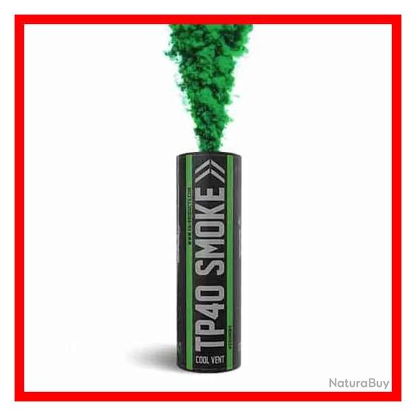 FUMIGENE TP40 A GOUPILLE SUPERIEURE VERT