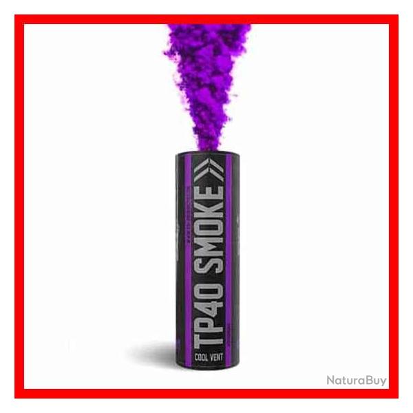 FUMIGENE TP40 A GOUPILLE SUPERIEURE VIOLET