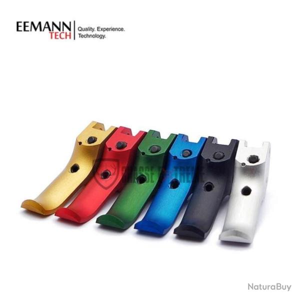 D�tente EEMANN TECH BACK-SHIFTED type smooth pour CZ 75/Shadow 2 - Verte