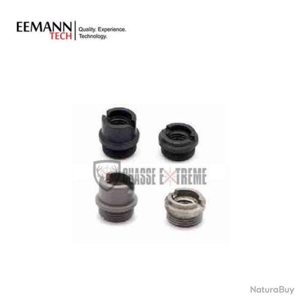 EEMANN TECH Ecrou Noir Vis Plaquette pour 1911 - 4,0 mm