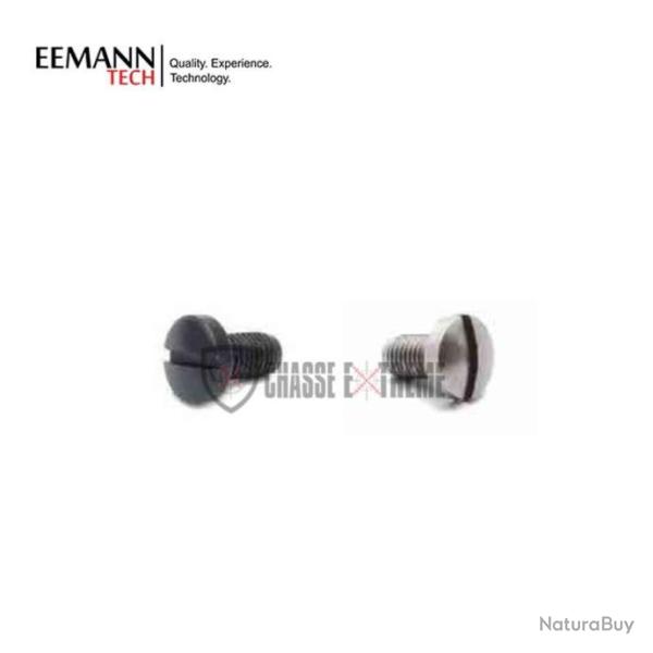 EEMANN TECH Grip Screw Flat Noir pour 1911- Long