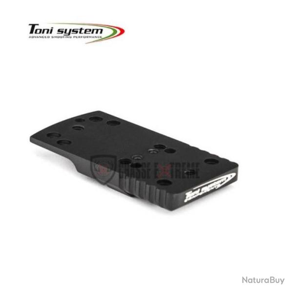 TONI SYSTEM OPXCZ Aluminium Red Dot Mount pour CZ 75 SP-01 / CZ Shadow 2