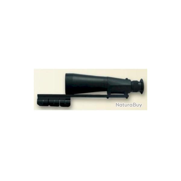 LUNETTE DE HUTTE 9x63 CAOUTCHOUC NOIR STOEGER