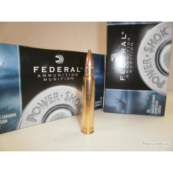 1 BOITE  DE  20  BALLES FEDERAL CAL 300WIN MAGNUM 180gr