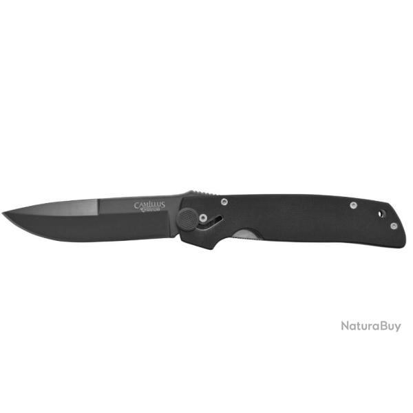 Couteau Pliant Camillus "Cuda" Manche 13cm en G10 Noir