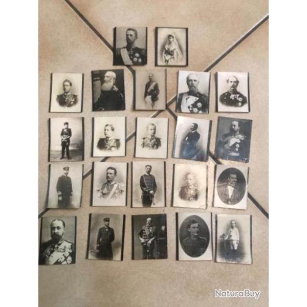 PHOTOS ARGENTIQUES MONARQUES XIXEME