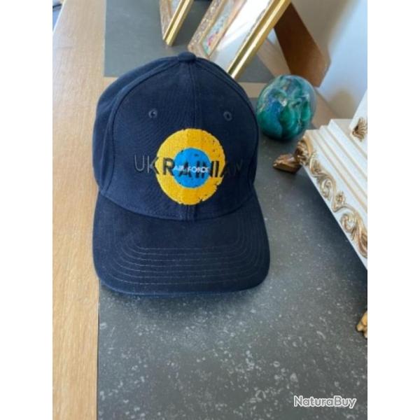 Superbe casquette ukrainienne arm�ede l'air - ukrainian Air Force ( taille unique r�glable M � L)