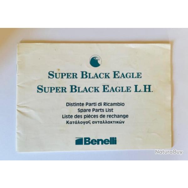 Notice Fusil Benelli modle Super Black Eagle Occasion