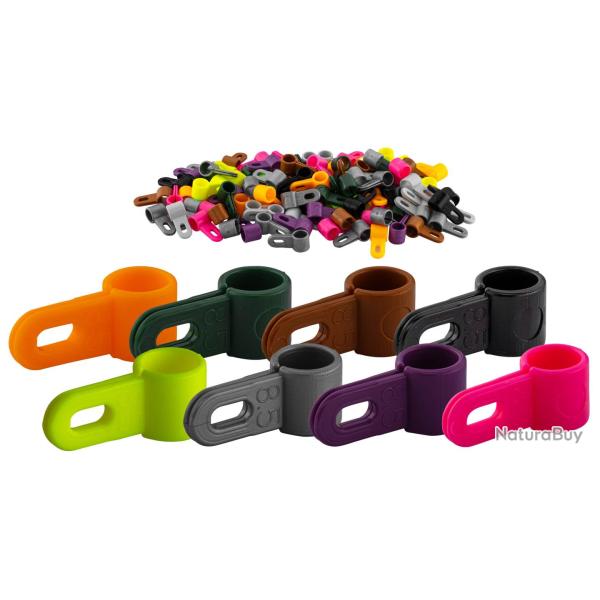 Bagues d'attache en plastique pour appelants gabions.-� 7.5 - Sarcelle hybride