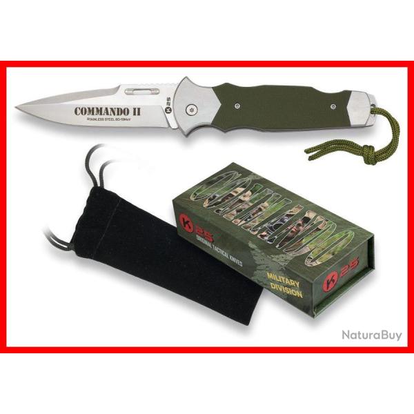 COUTEAU PLIANT K25 COMMANDO II