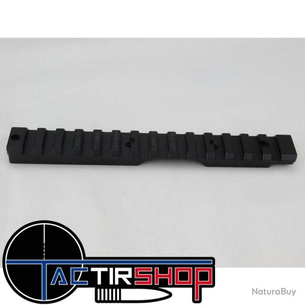 Rail pent picatinny Weapons Accuracy acier inoxydable 40 Moa pour CZ 457