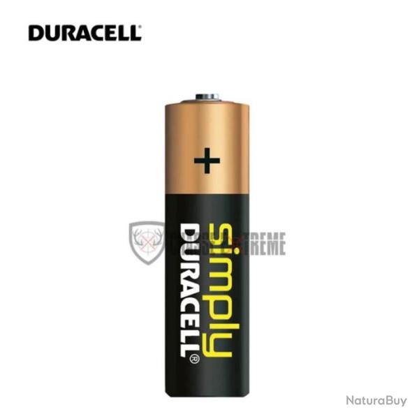 Piles Alcalines DURACELL AA LR6 1,5 Volt