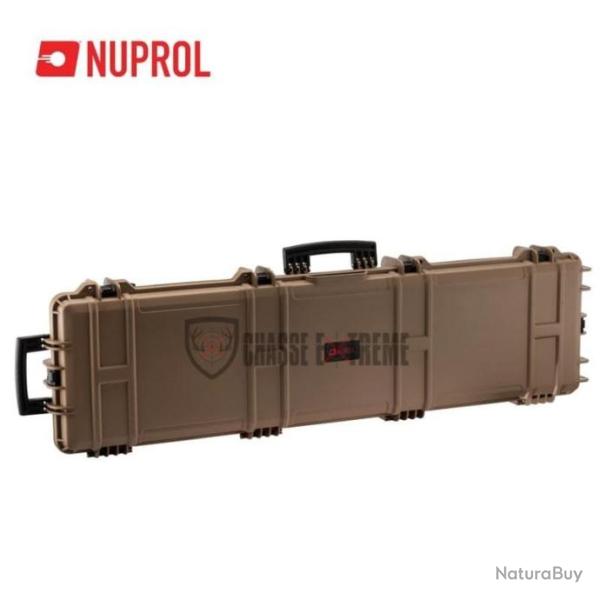 Mallette XL Waterproof NUPROL 137 X 39 X 15 Cm Mousse Pr�-D�coup�e - Tan