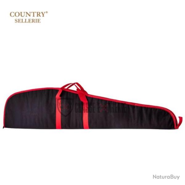 Fourreau COUNTRY SELLERIE pour Carabine Noir/Rouge 126cm