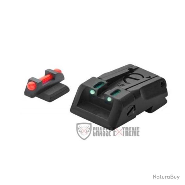 Hausse R�glable et Guidon Fibre Optique LPA pour Kimber 1911