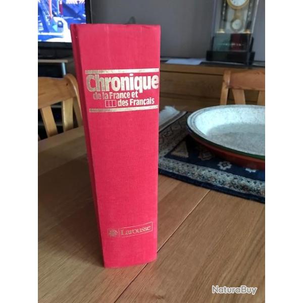 Larousse chronique de la France et des Francais