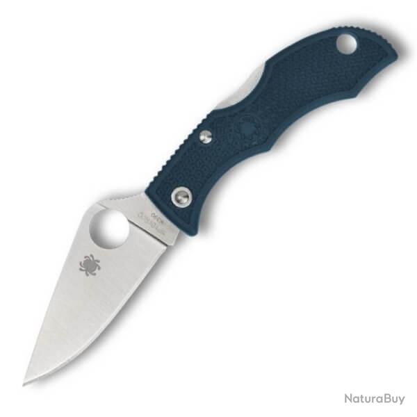 LFP3K390-Couteau de poche Spyderco LadyBug 3 K390 bleu