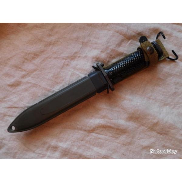 BAIONNETTE US ARMY GARAND COUTEAU DE COMBAT KNIFE COREE / VIETNAM