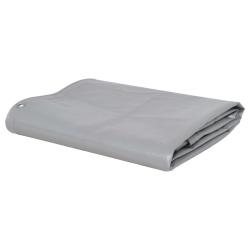 B&acirc;che polyvalente et r&eacute;sistante 650 g/m&sup2; 4 x 8 m couverture de camping protection jardin gris 02_00