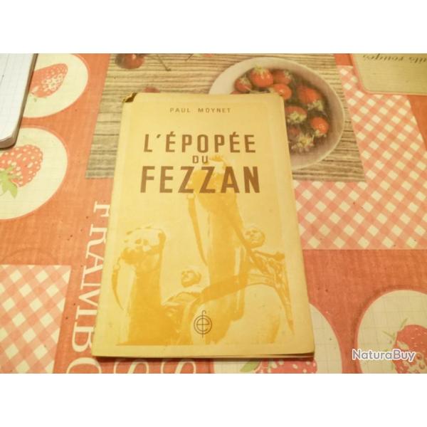 LIVRE  L EPOPEE DU FEZZAN