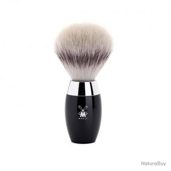 Blaireau Muhle gamme Kosmo Synth�tique argent� noir