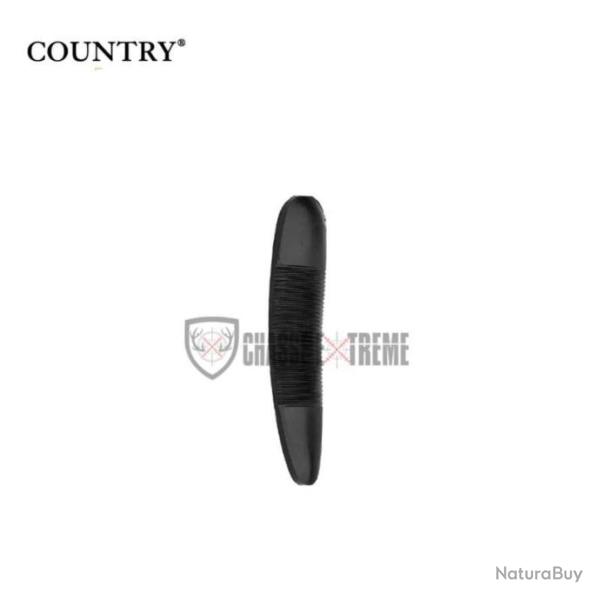 Plaque de Couche COUNTRY en Ebonite Noire Stri�e