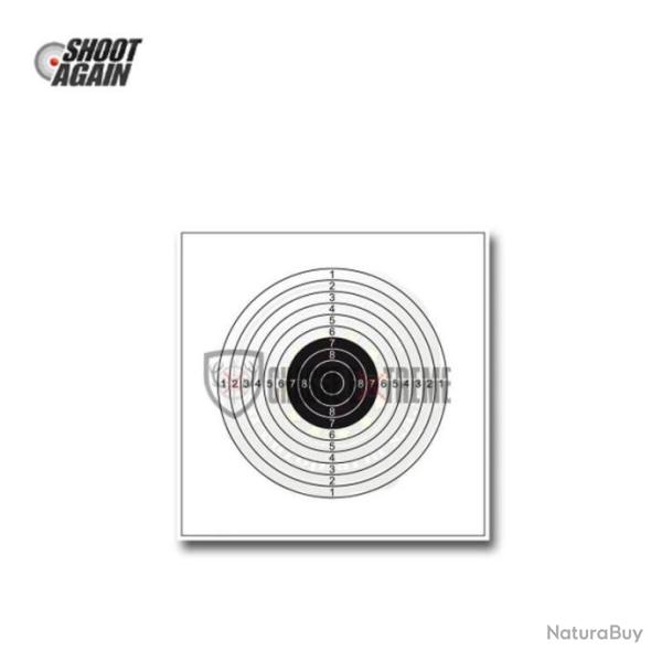 Cibles Cartonn�es 14 x 14 cm