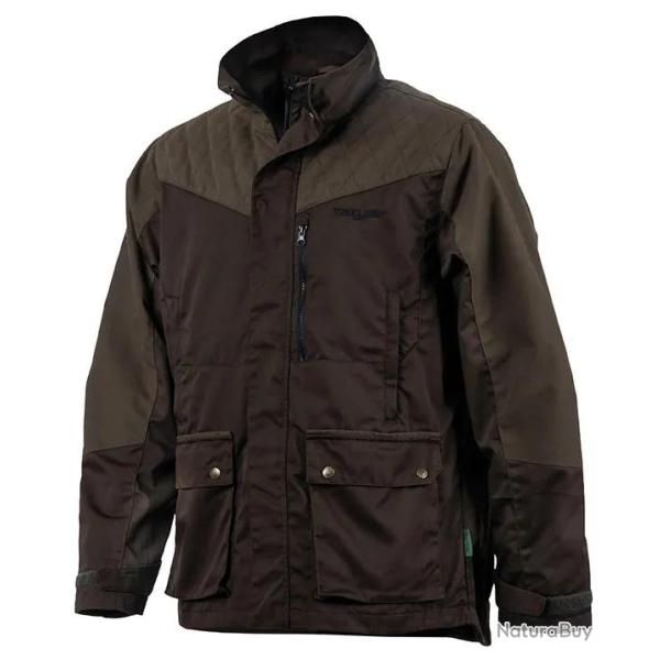 Veste De Chasse Treeland Baroudeur Canevas Marron