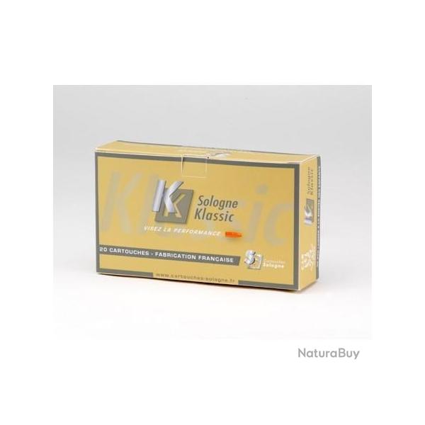 Munitions SOLOGNE calibre 350 Rem Mag Sierra RN 200gr - 13g x20