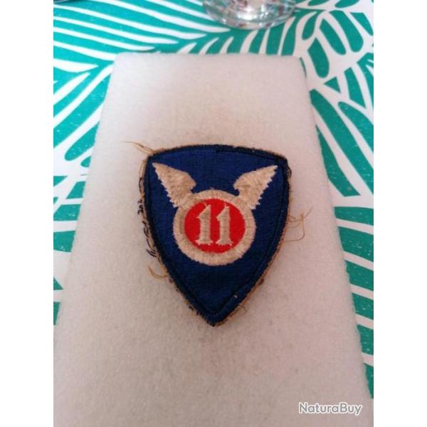 Patch arm�e us 11th INFANTRY DIVISION ww2 original
