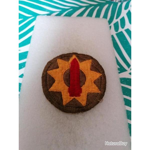 Patch arm�e us 9th COAST ARTILLERY ww2 original 1