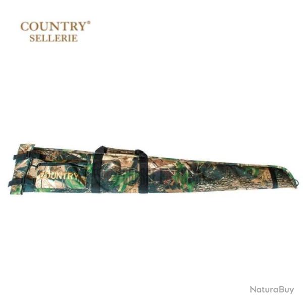 Fourreau COUNTRY SELLERIE pour Fusil Camo avec Rabat