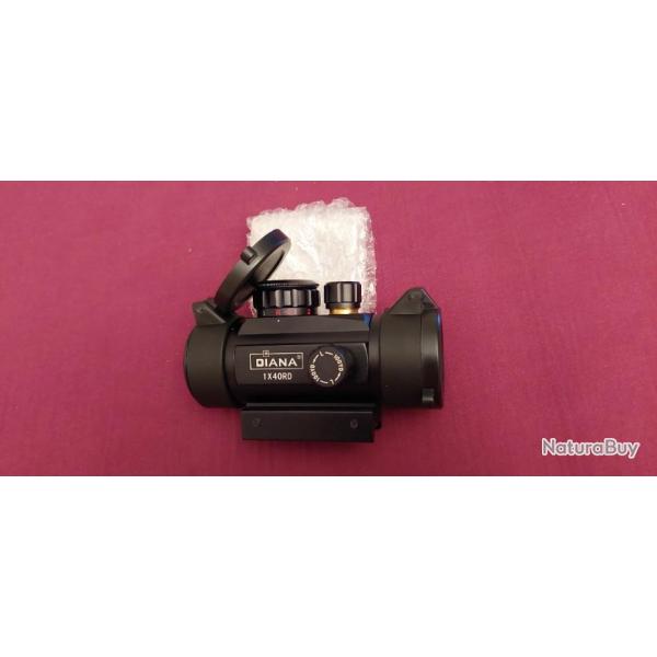 Red et green dot 1x40, 11/21. Diana.