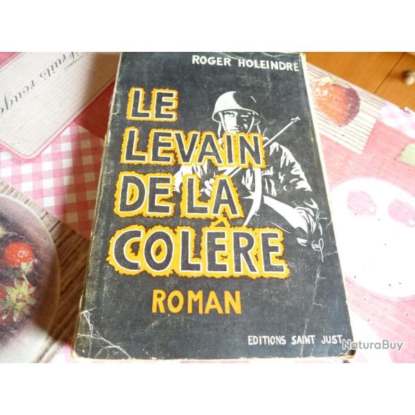 LIVRE LE LEVAIN DE LA COLERE