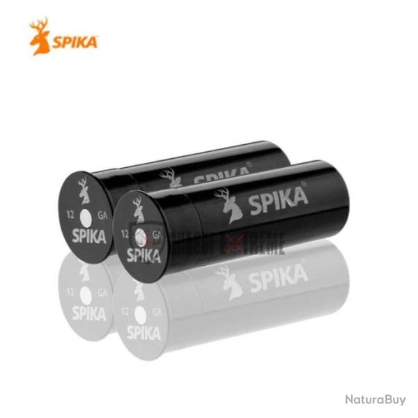 Douilles Amortisseurs Anodisees Noires Cal 12 - SPIKA