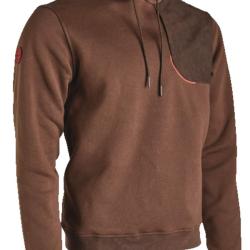 Sweat winchester Norwood marron manches longues