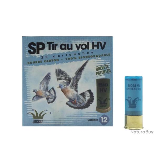 Cartouches De Chasse Jocker Bio Plomb Tir Au Vol 34 HV 12 70 Num�ro