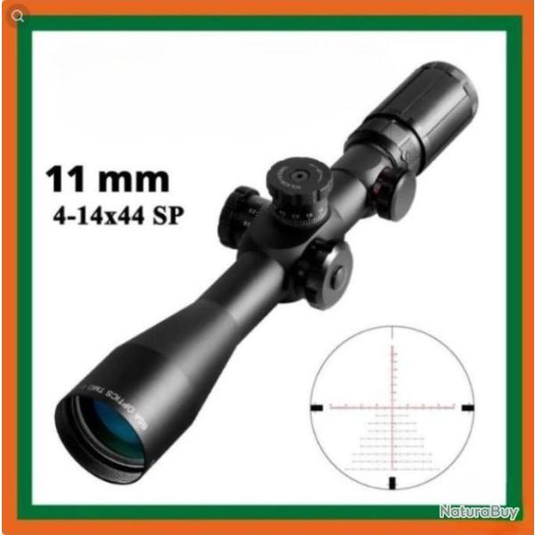 Lunette de vise 4-14X44 - Rail de 11mm - LIVRAISON GRATUITE ET RAPIDE