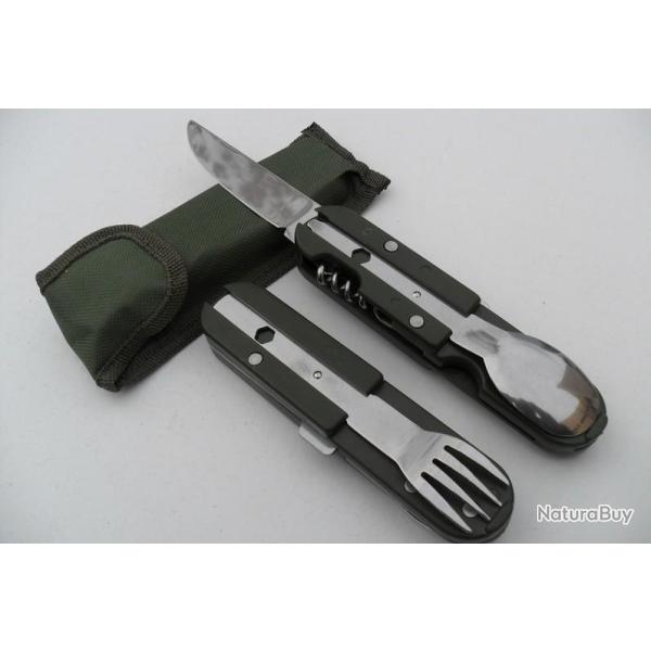 Couteau Multifonctions Arm�e Camping Chasse P�che Rondo Bivouac..