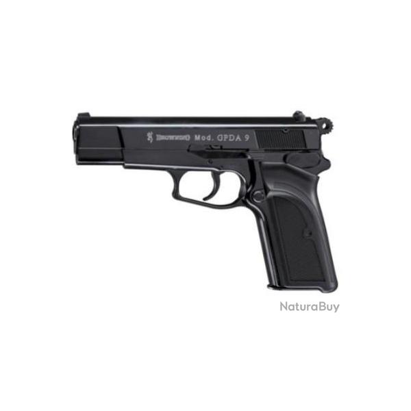 op�def! Pistolet � blanc BROWNING cal.9mm pak gpda 9 black umarex