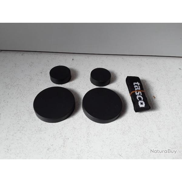 8425 CACHE LENTILLES POUR JUMELKES TASCO 7X50 NEUF