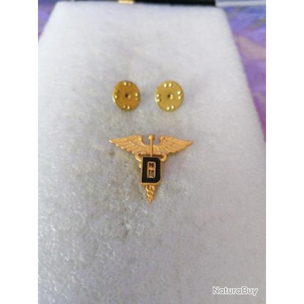 collars officier armee us MEDIC DENTAL original