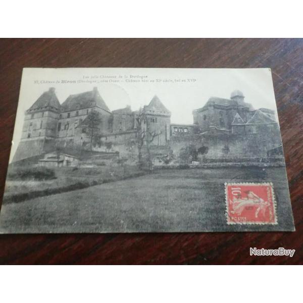 CP  DPT  24  CHATEAU DE BIRON