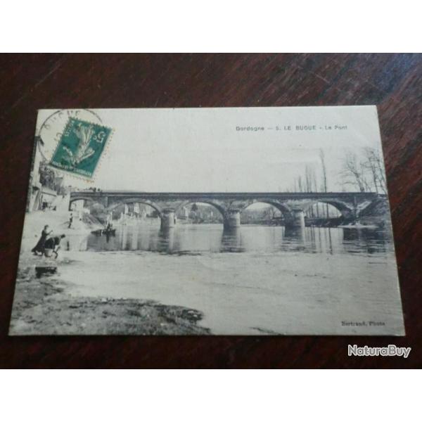 CP  DPT  24  LE BUGUE  LE PONT