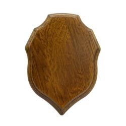 Ecusson Pour Chevreuil En Ch&ecirc;ne Dor&eacute; Januel 23 x 17 cm