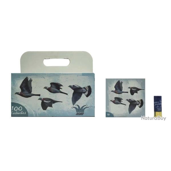 Pack de 100 Cartouches De Chasse Jocker Super Grand Passage 36 12 70 Num�ro